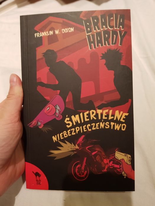 Śmiertelne niebezpieczeństwo Bracia Hardy Franklin W. Dixon miękka okł