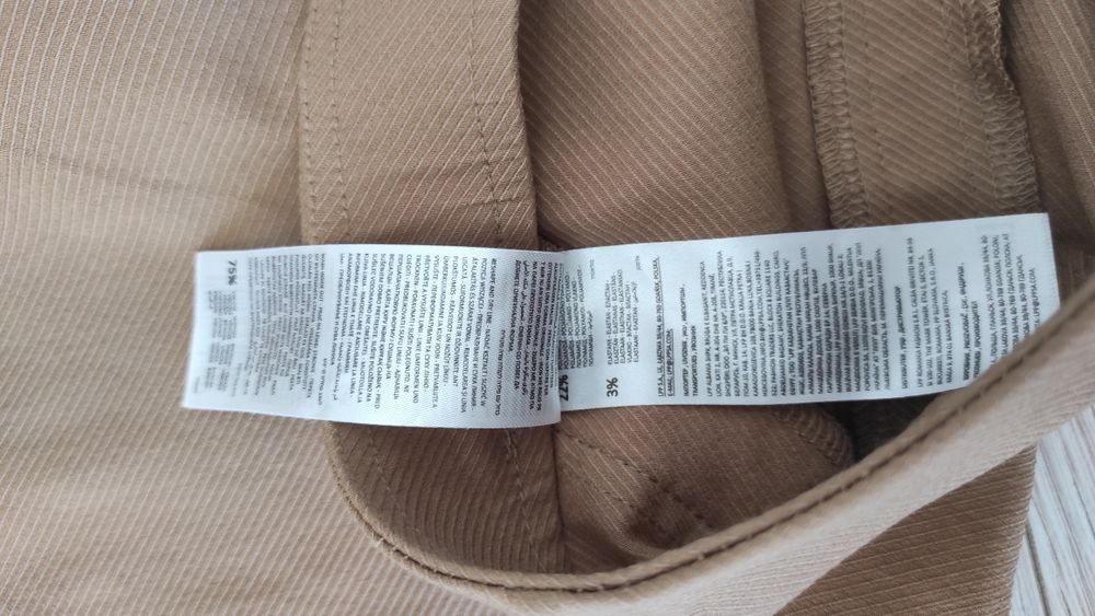 Nowe carmelowe spodnie Mohito 34/36