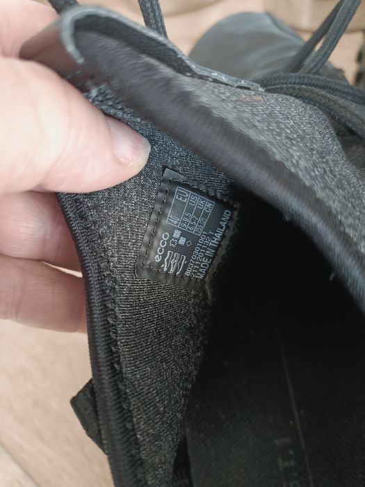 Buty Ecco Zipflex LON DYN 40 czarne