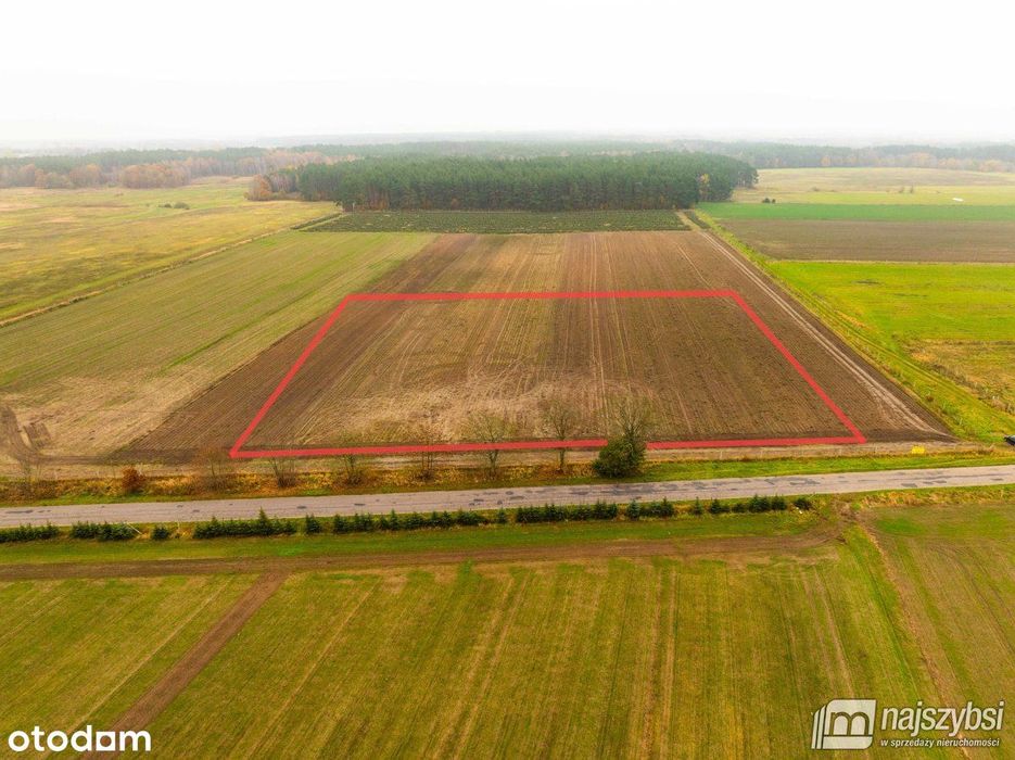 Osina- działka budowlana 1498 m2