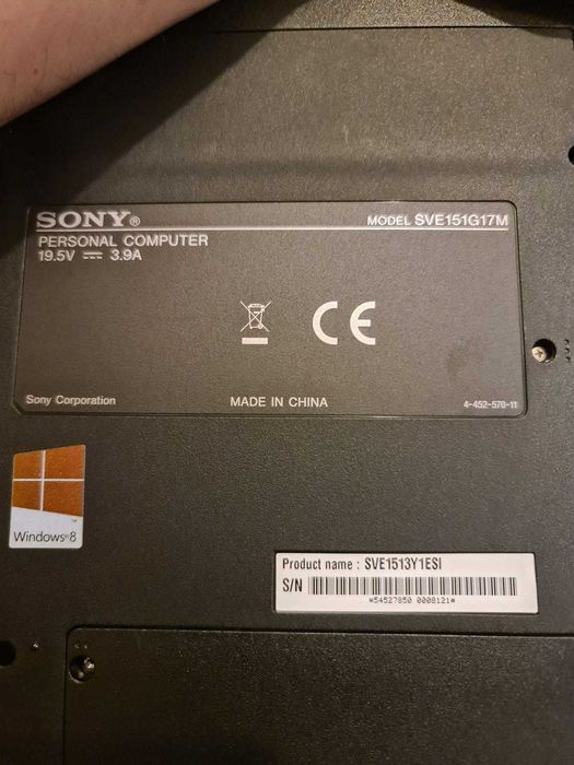 Sony Vaio para peças