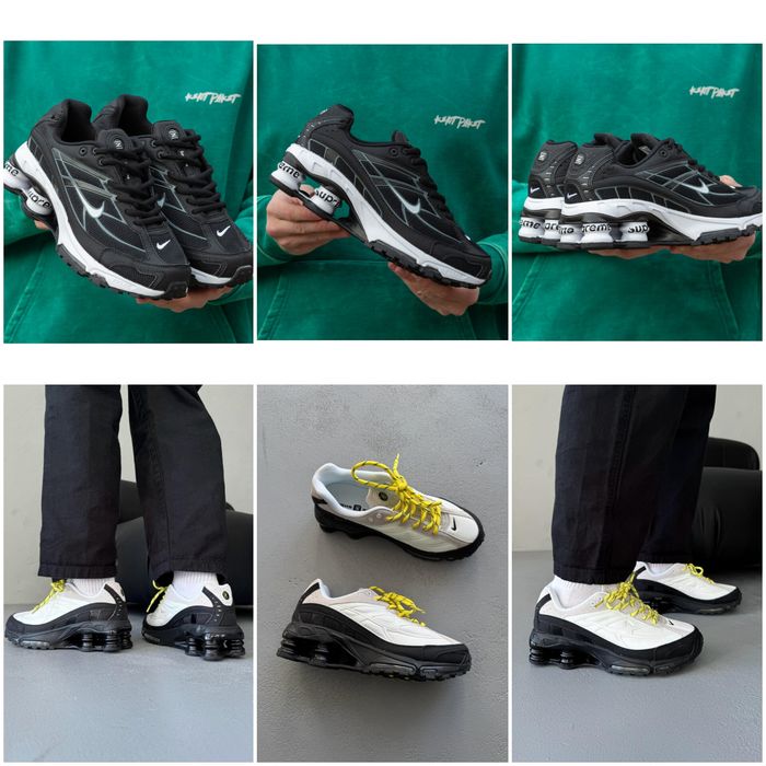 р36-45 Кросівки Nike Shox Ride 2 Black White Grey