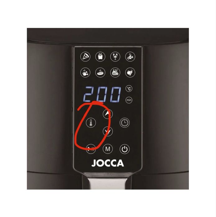 Air Fryer Jocca 3,8L capacidade