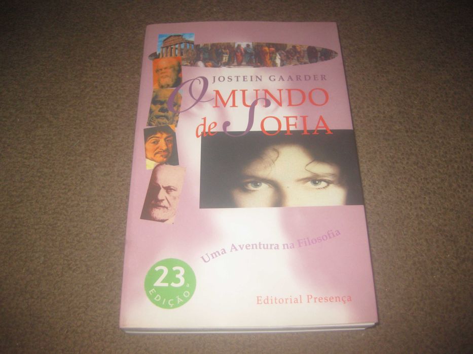 Livro "O Mundo de Sofia" de Jostein Gaarder
