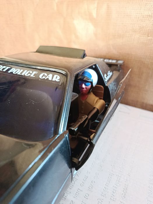 Ретро машинка Secret Police Car (1988), Kuang Wu Toys. Винтаж