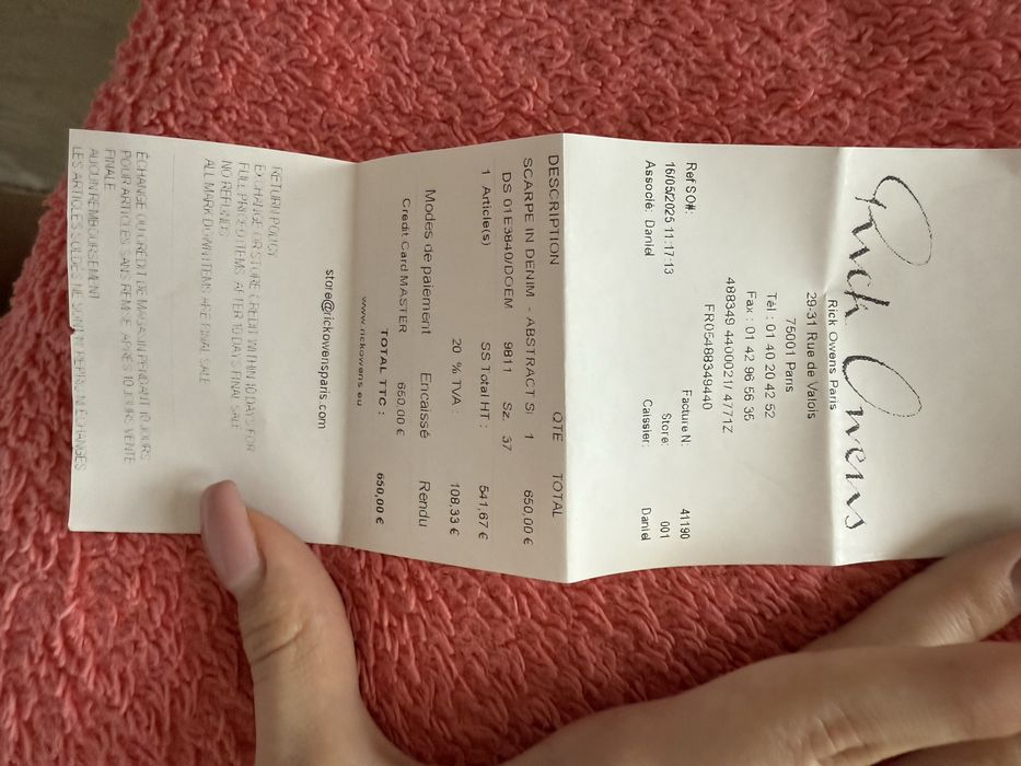 Rick Owens DRKSHDW Abstract Penta High Top Sneakers