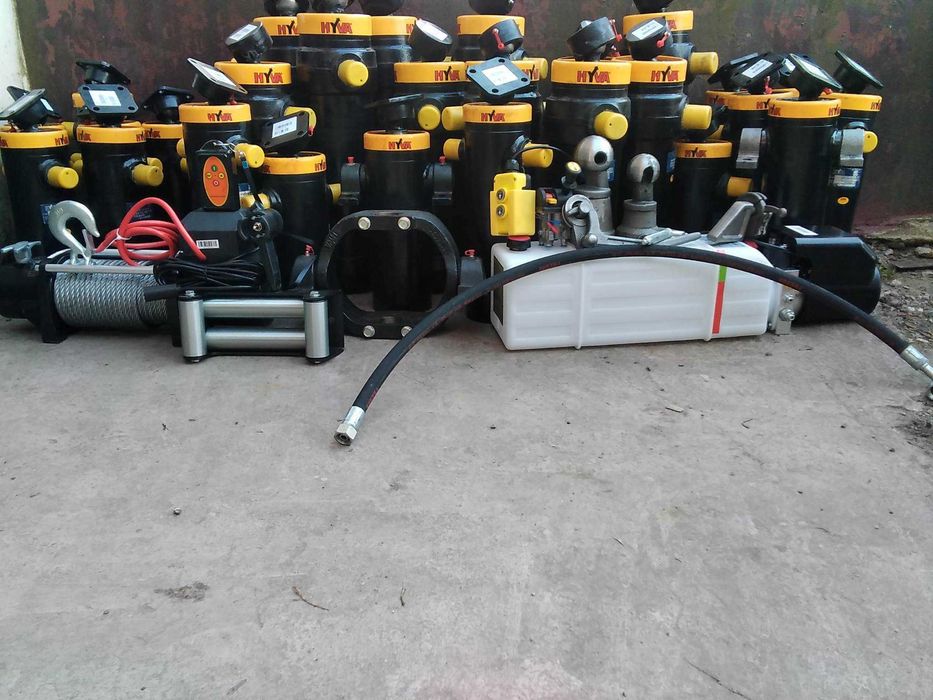 Nowy Siłownik Wywrotu Przyczepa D47 D50 D55 D35 IFA HL Wywrotka 3 Stro