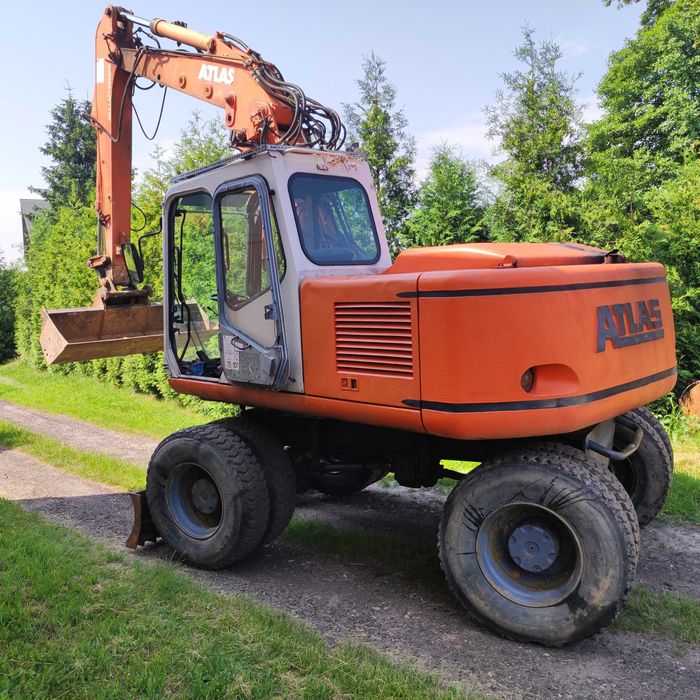 Koparka Atlas 1504 z 1997 - czesci