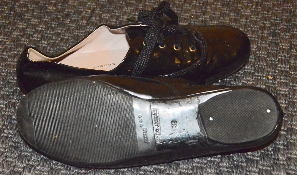 Sapatos pretos verniz Marc Jacobs original tamanho 37