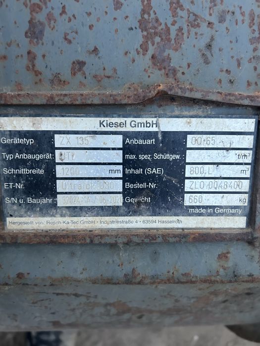 Mocna łyżka do koparki OilQuick 65 /S 65