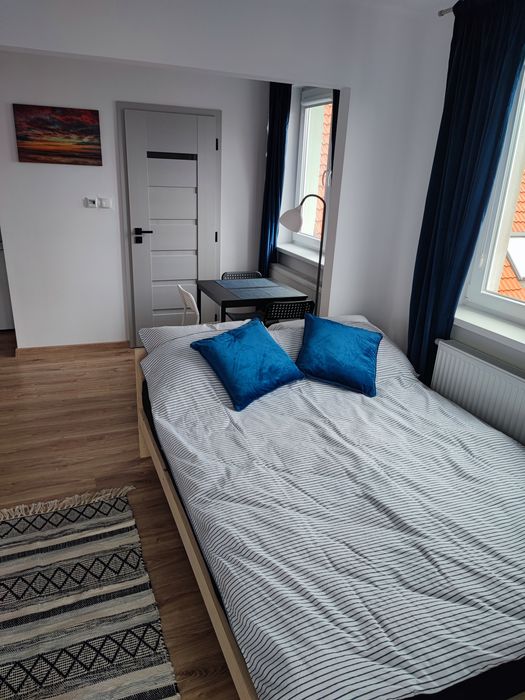 Pokój 3-osobowy z łazienką i balkonem.Łeba.Blisko morza