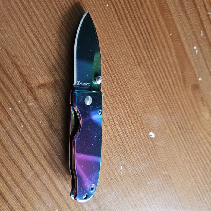 Mini noz skladany albinox, nowy