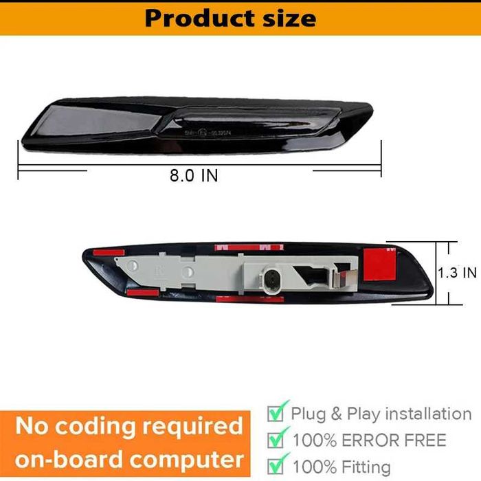 Piscas Led BMW Série 5 - Dinâmico