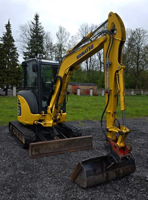 Minikoparka Komatsu PC 35 mr rok 2016 bogato wyposażona stan bardzo dobry 3.7 t koparka