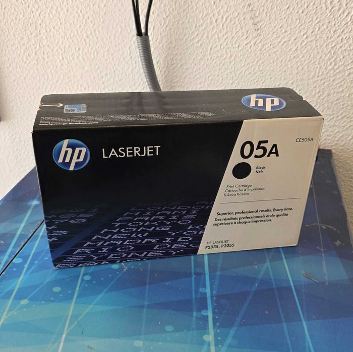 HP 05A CE505A, preto, cartucho toner original