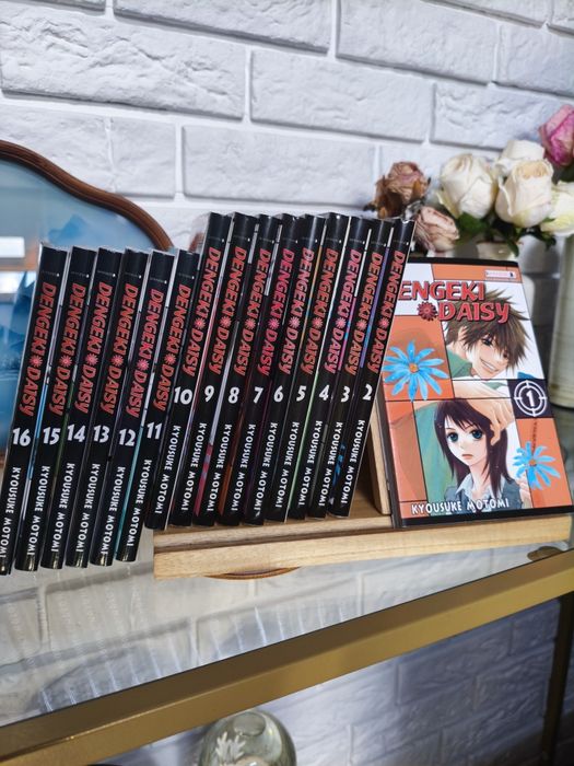 Komplet mangi Dengeki Daisy 1-16