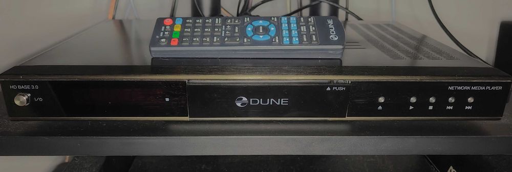 Odtwarzacz internetowy multimedialny Dune HD Base 3.0 + HDD 500 GB WD