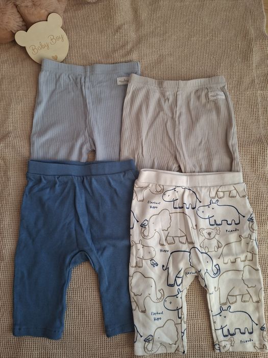 Legginsy niemowlęce rozmiar 74 - 6 sztuk