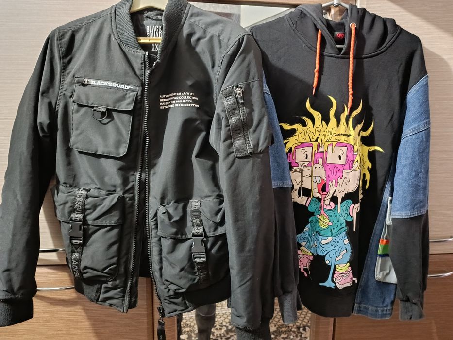 Крутий бомбер та бомбезна худі