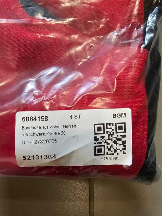 Spodnie robocze Strauss e.s.vision