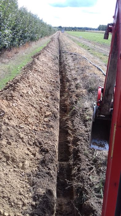 Usługi minikoparką