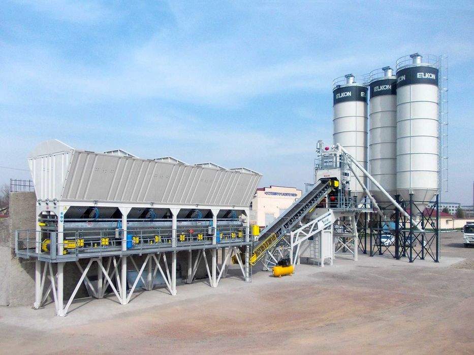 Szybko-przestawna betoniarnia ELKON Quick Master 120 (2,25 m³) z taśmą