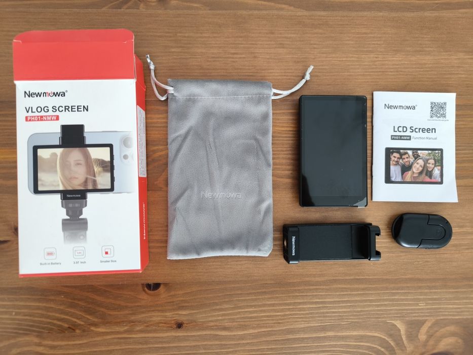 Ecrã Vlog Auxiliar Magnético para iPhone - novo