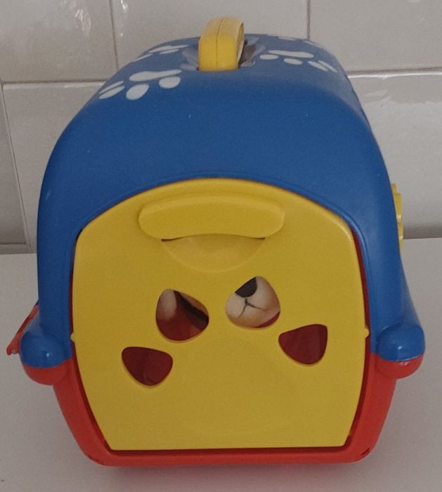 TRANSPORTADORA ANIMAL , CRIANÇA BRINCAR.Veterinária,Casa,Quarto,Sala.