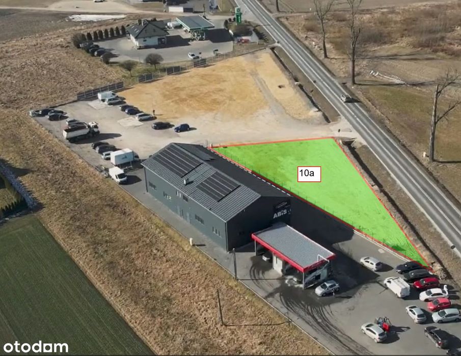 Plac utwardzony 10 arów przy DW780 - Czułówek