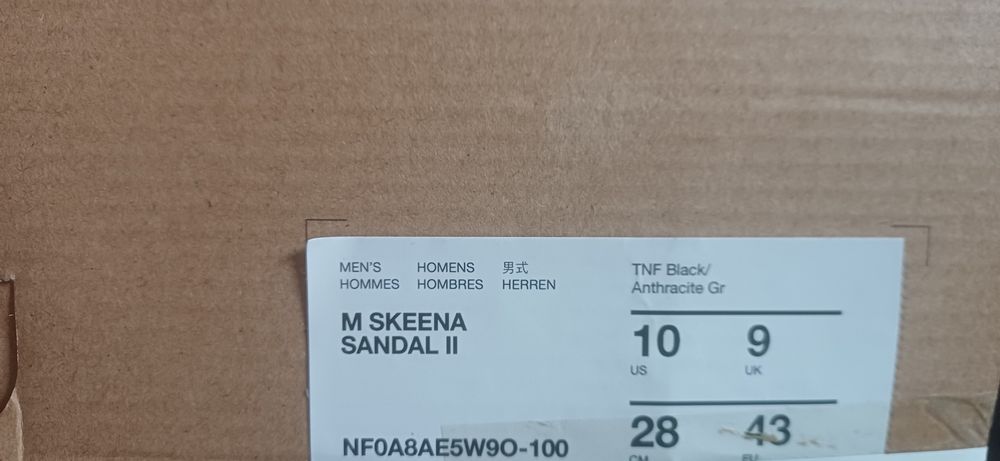 The North Face sandały męskie 43