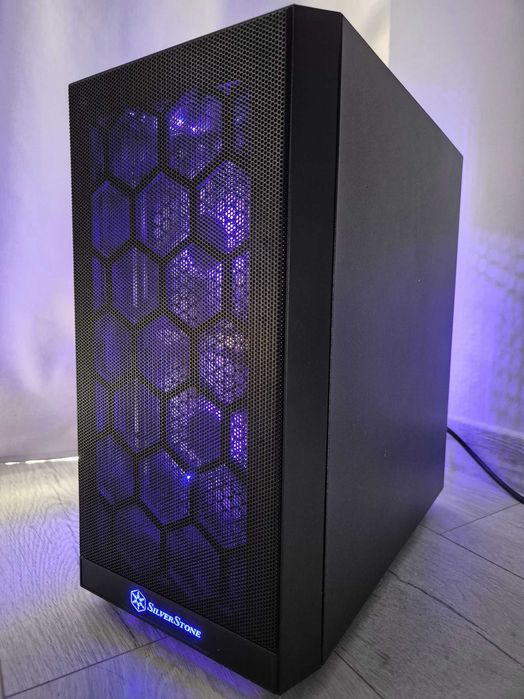 mATX добротний корпус з продувом! SilverStone Precision PS15 (2x120mm FAN RGB)