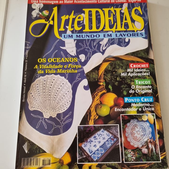 Lote revistas artes e ideias