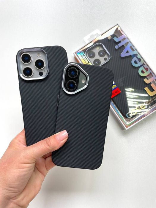 Чохол карбон карбоновий iPhone Pro Max чехол айфон про макс 15 / 16