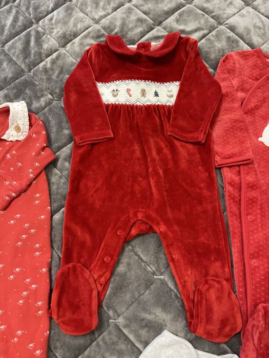 Новорічний чоловічок сукня боді Next C&A M&S Carters 68 74 нові