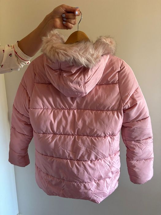 Kispo com capuz cor de rosa da Primark tamanho 12/13 veste pequeno