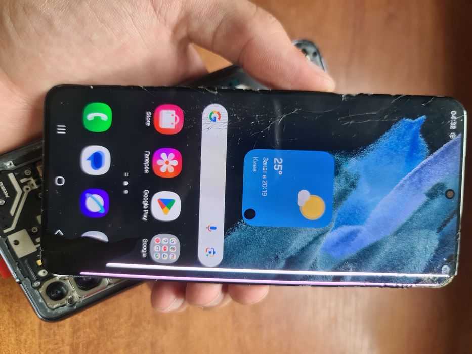 Дисплей samsung s21
