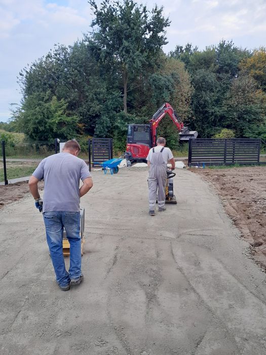 minikoparka mini koparka fundamenty odwodnienia przyłącza rozbiórka