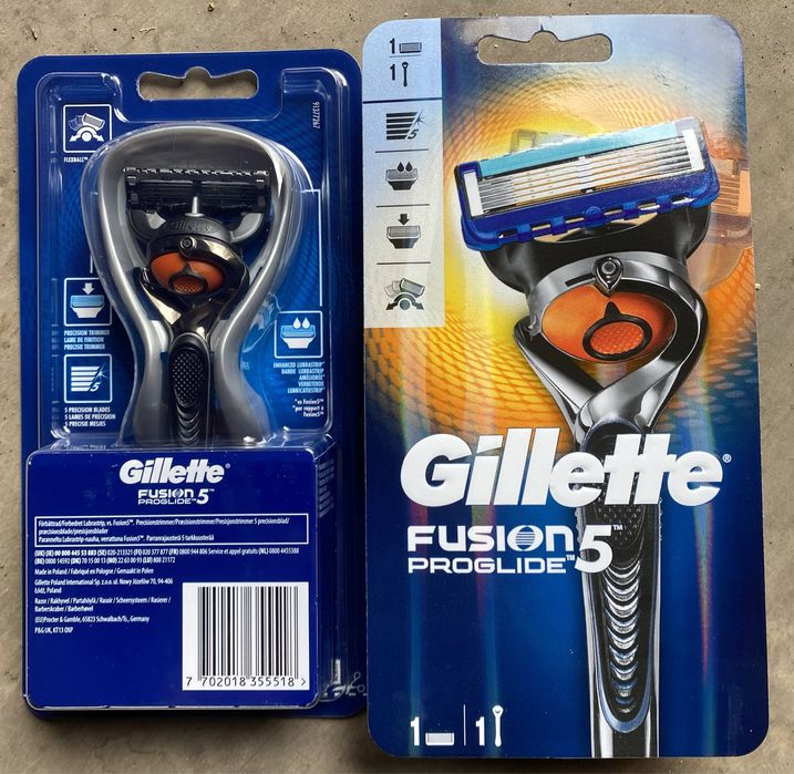 Станки и кассеты для бритья Gillette ассорти