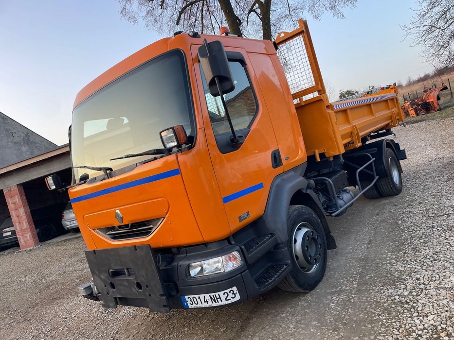 Renault Midlum Wywrotka 220 ps specjalny hydro burta