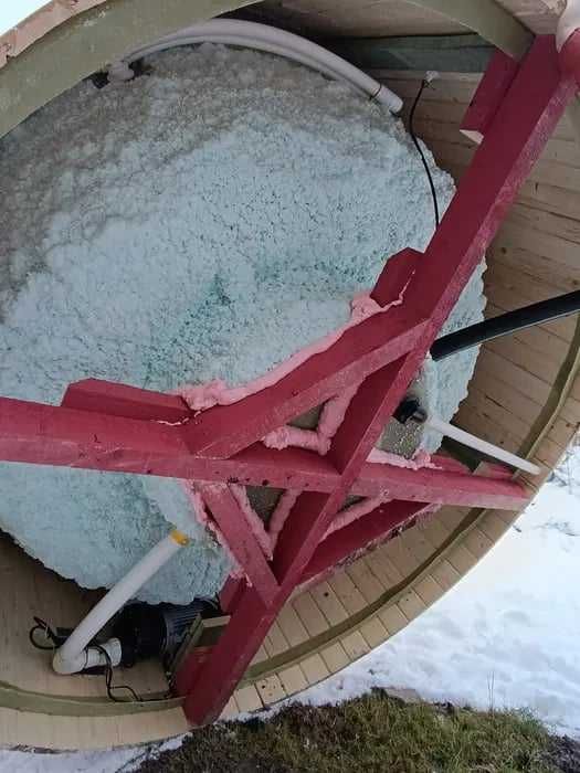 Jacuzzi Balia GORĄCA BECZKA Kompletna Pokrywa Termiczna Spa Full Opcja