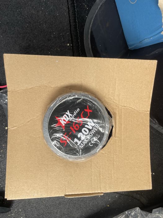 Coluna de som nova 165 mm/2 vias com suporte astra h