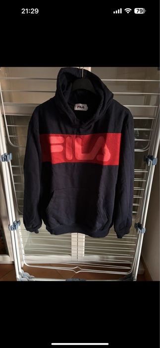 Sweat shirt azul marinho Fila