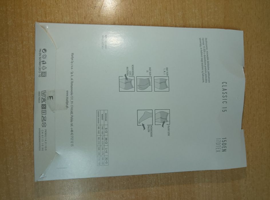 Rajstopy Marylin Classic 15 rozmiar L 4