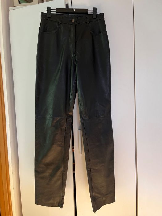 Брюки штани мʼяка натуральна шкіра