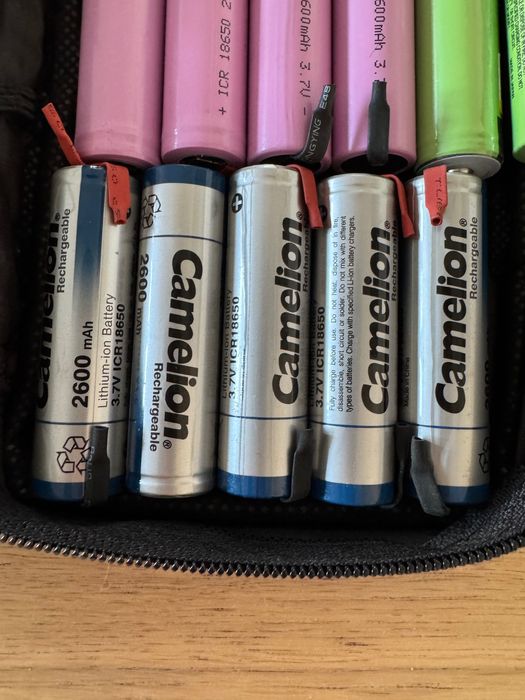 Akumulatory 18650 - 16 sztuk