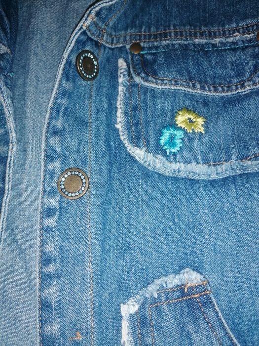 Kurteczka jeans r. S