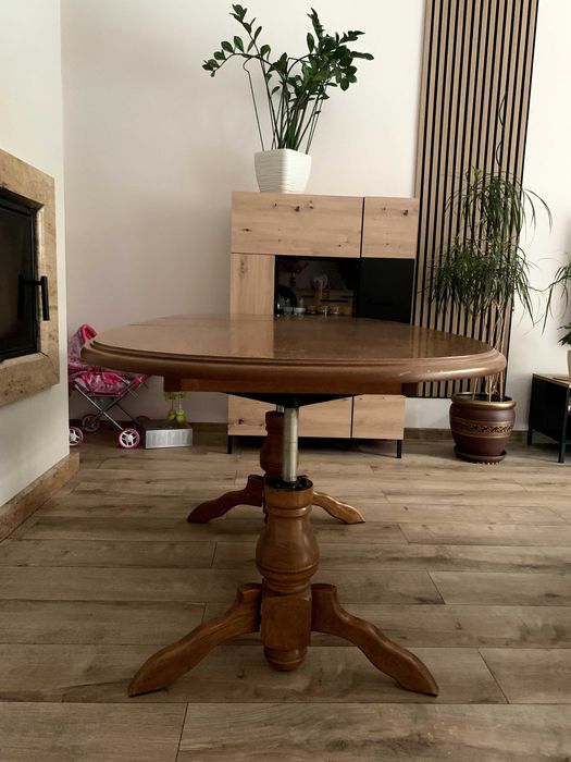 Ławostół rozkładany Owalny