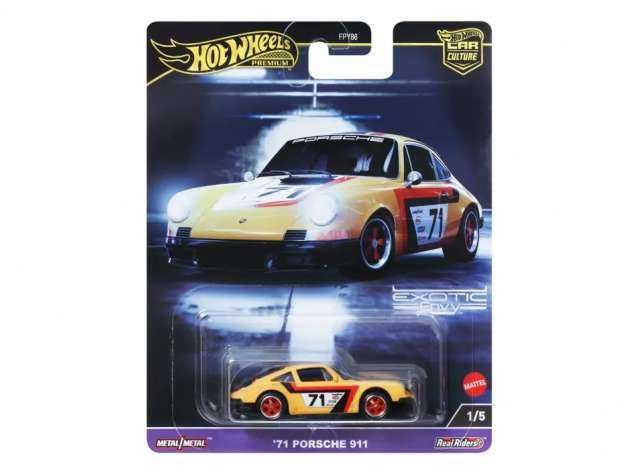 Hot Wheels -1/64 - 1971 Porsche 911 *Car Culture Exotic Eny*