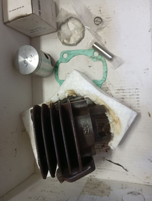 Cilindro mais pistão Aprilia rally 50cc