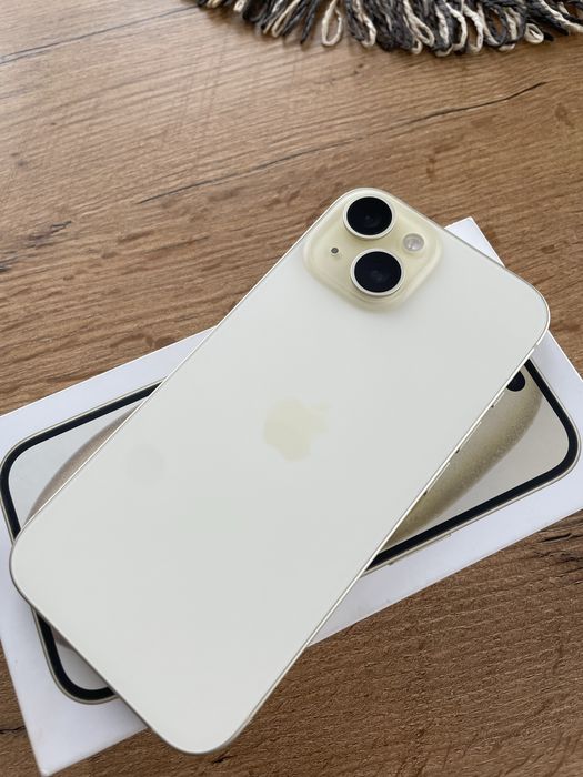 iPhone 15 128gb żółty Ideał